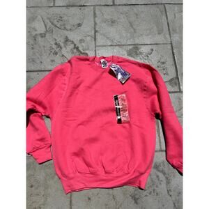 90s Munsingwear Pink Heavy Cotton Crewneck - New with tags